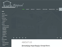 Tablet Screenshot of curbappealatlanta.com